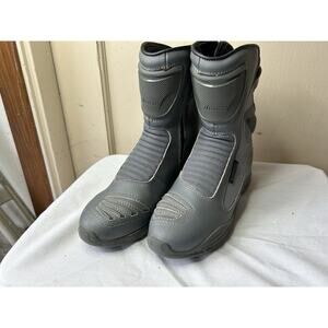 Icon Reign Women’s Waterproof Motorcycle Boots Gray – US 9.5 / EU 41